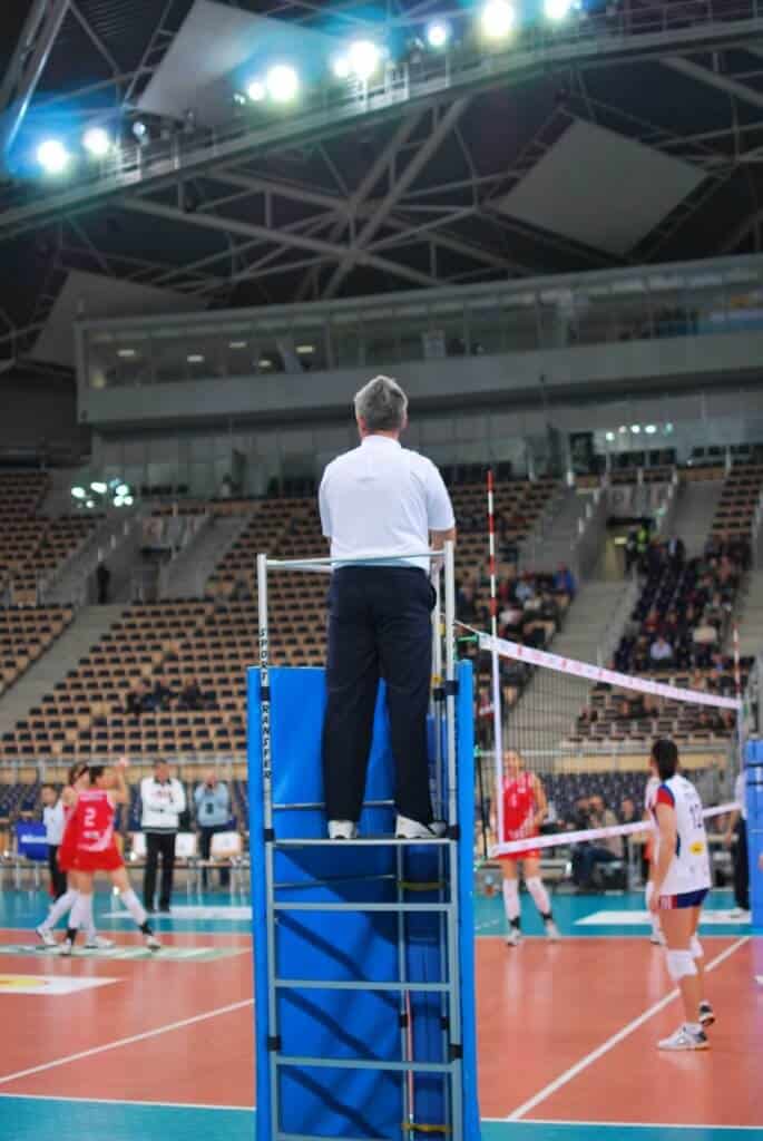 Confusing rules in volleyball