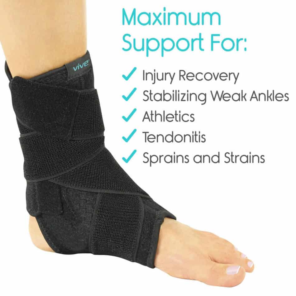 Volleyball ankle brace